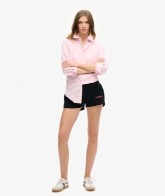 Racershort met sportkledinglogo
