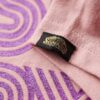 Retro T-shirt met glitterlogo