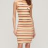 Rib Bodycon Midi-jurk