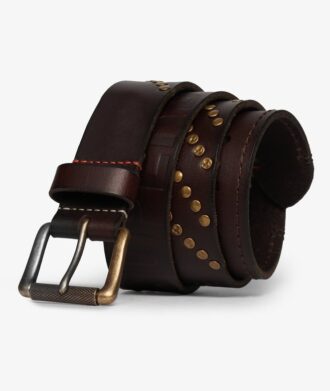 Riem met gesp en merklogo