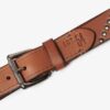 Riem met gesp en merklogo