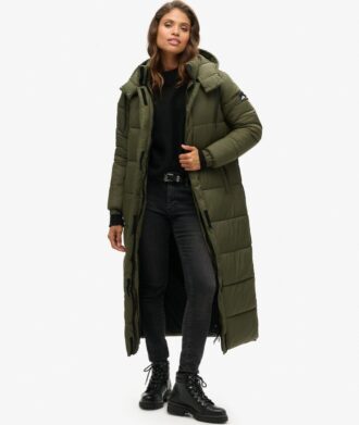 Ripstop lange Puffer-jas