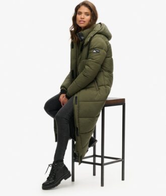 Ripstop lange Puffer-jas