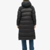 Ripstop-Puffer-jas met verlengd model