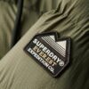 Ripstop-Puffer-jas met verlengd model