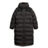 Ripstop-Puffer-jas met verlengd model