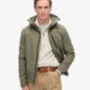 Ripstop softshell-trekkersjas met capuchon