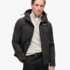 Ripstop softshell-trekkersjas met capuchon