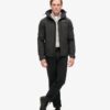 Ripstop softshell-trekkersjas met capuchon