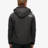 Ripstop softshell-trekkersjas met capuchon