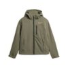 Ripstop softshell-trekkersjas met capuchon