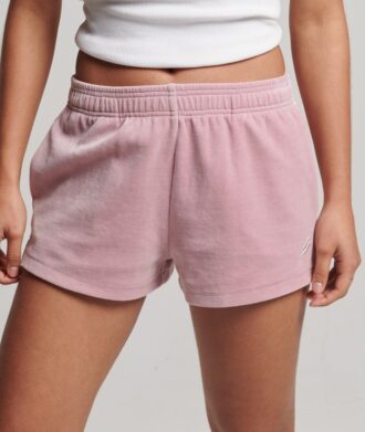 S-logo velours Shorts