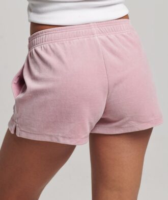 S-logo velours Shorts