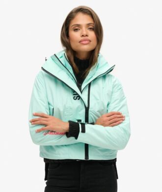 Sd-windjack met hood en borduursel
