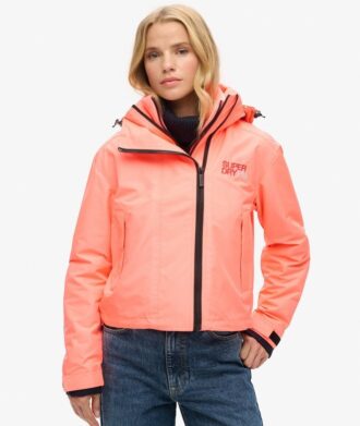 Sd-windjack met hood en borduursel
