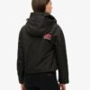 Sd-windjack met hood en borduursel