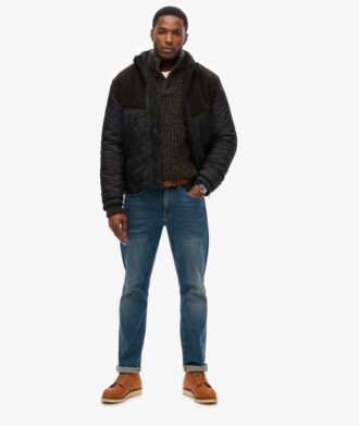 Sherpa Quilted hybride jas