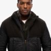 Sherpa Quilted hybride jas