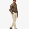 Slanke, taps toelopende stretch chino broeken