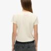 Small Tattoo Rhinestone getailleerd T-shirt Small Tattoo Rhinestone getailleerd T-shirt