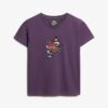 Small Tattoo Rhinestone getailleerd T-shirt Small Tattoo Rhinestone getailleerd T-shirt