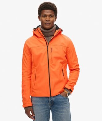Softshell-trekkersjas met capuchon