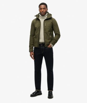 Softshell-trekkersjas met capuchon