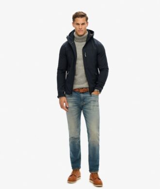Softshell-trekkersjas met capuchon