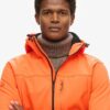 Softshell-trekkersjas met capuchon