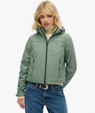 Softshell-trekkersjas met hood