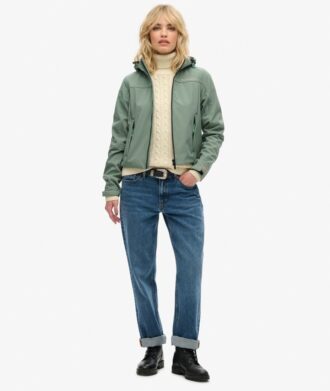 Softshell-trekkersjas met hood