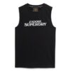 Sport Luxe grafische getailleerde tanktop