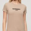 Sport Luxe Logo getailleerd cropped T-shirt