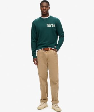 Sportief bedrukt sweatshirt