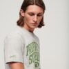 Sportief T-shirt met college-print