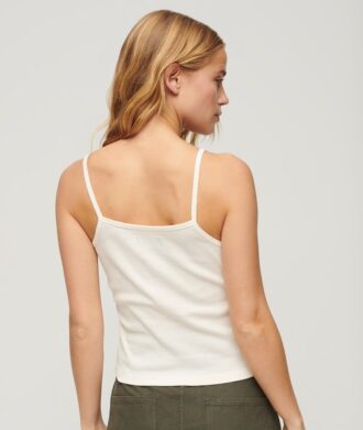 Sportieve college-cami-top met print