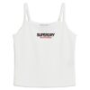 Sportieve, getailleerde cami-top met logo