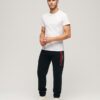 Sportieve Joggers met logo en taps toelopende pijpen