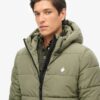Sportieve Puffer-jas met capuchon Sportieve Puffer-jas met capuchon