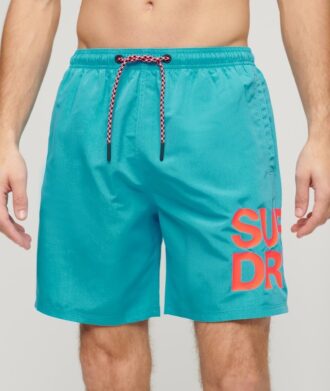 Sportswear Logo 17-inch gerecyclede zwemshort