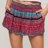 Strandshort met smockwerk Strandshort met smockwerk