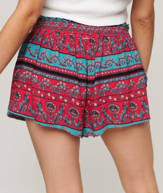 Strandshort met smockwerk