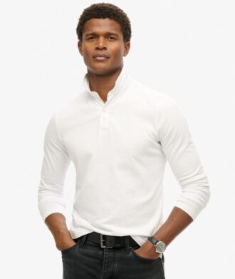 Studios jersey overhemd met lange mouwen