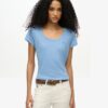 Studios T-shirt met ronde hals