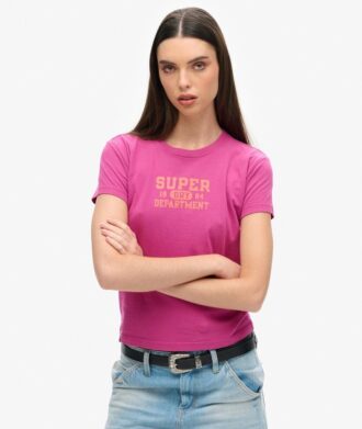 Super Athletics getailleerd T-shirt