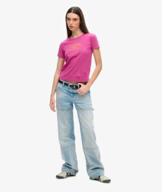Super Athletics getailleerd T-shirt