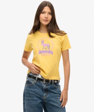 Superdry X Komodo Ashram getailleerd T-shirt