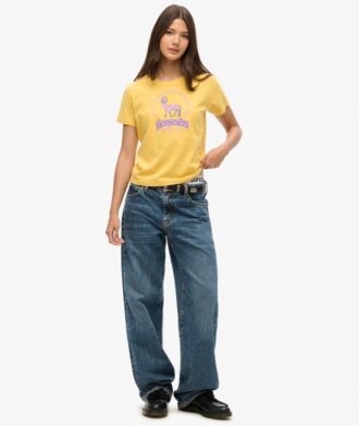 Superdry X Komodo Ashram getailleerd T-shirt