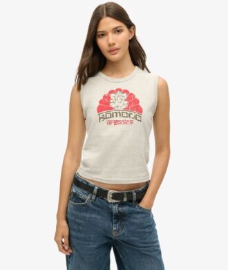 Superdry X Komodo Ganesh slim fit vest Top