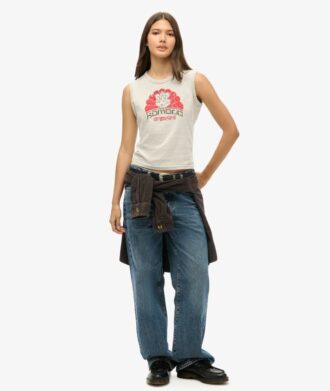 Superdry X Komodo Ganesh slim fit vest Top